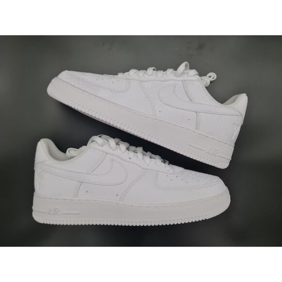 Nike Air Force 1 Low Kobe Bryant Forever White. SIZE 9 - IB0018-100